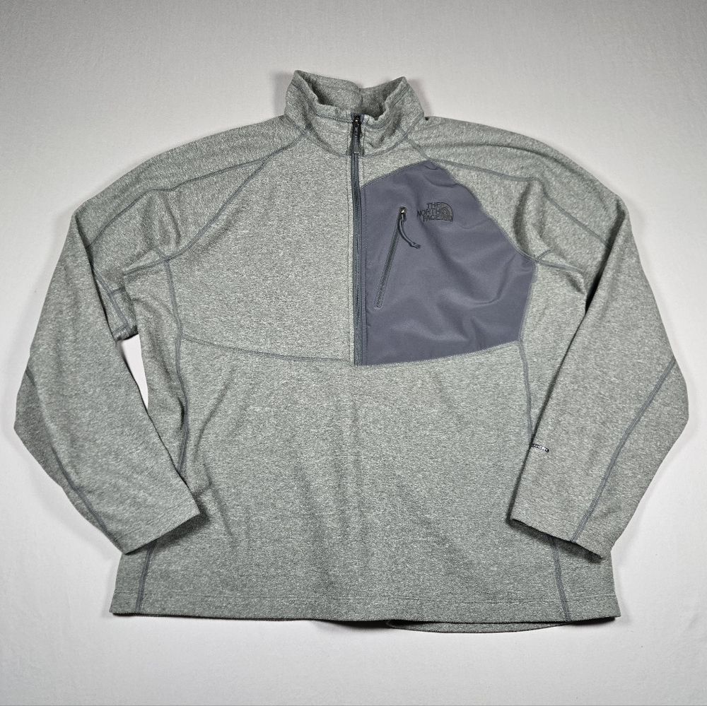 The North Face 2014 Canyonlands 1/2 Zip Fleece Pullover Grey Men’s XL EUC